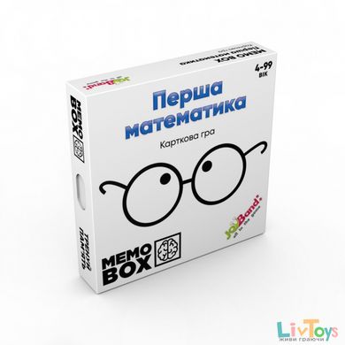 Настільна гра JoyBand MemoBox Перша Математика