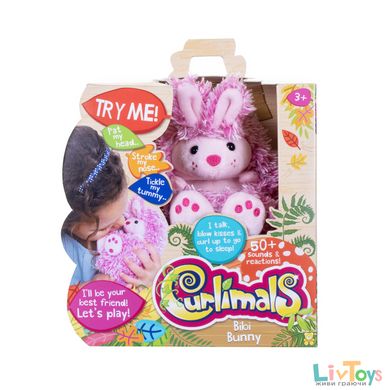 Інтерактивна іграшка на подарунок Curlimals – Кролик Бібі