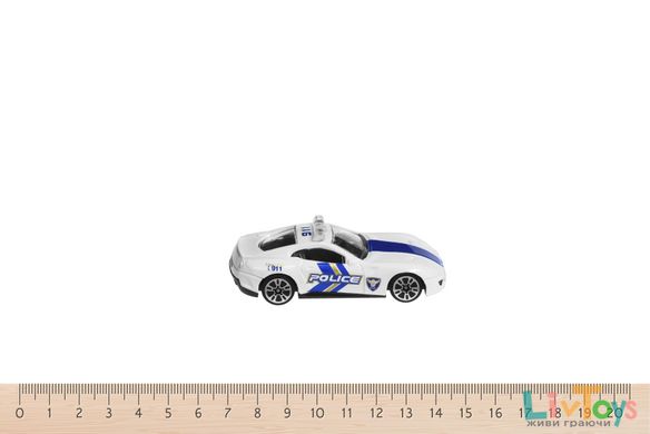 Машинка Same Toy Model Car поліція біла SQ80992-But-1
