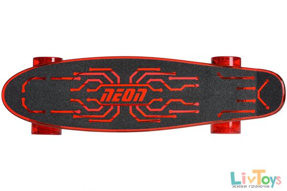 Скейтборд Neon Hype Червоний N100788