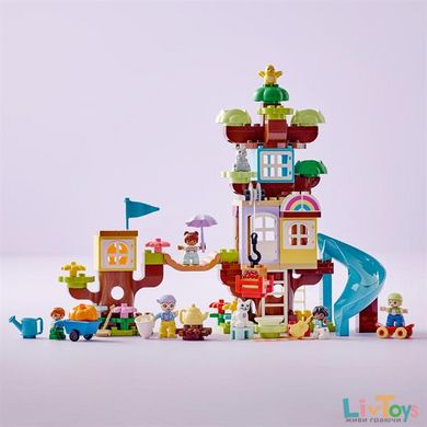 Конструктор LEGO DUPLO Town Будиночок на дереві 3 в 1, 126 деталей (10993)
