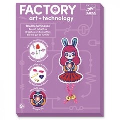 Набор для творчества Djeco Брошь Bunny Girl Factory E-text (DJ09320)