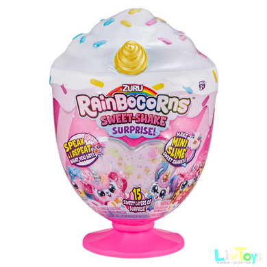 М'яка іграшка-сюрприз Rainbocorn-D (серія Sweet Shake) (9212D)