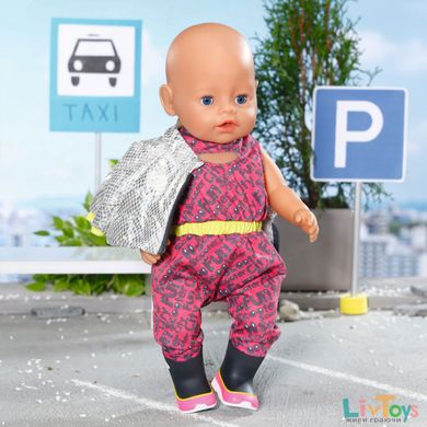 Набор одежды для куклы BABY BORN серии "City Deluxe" - ПРОГУЛКА НА СКУТЕРЕ