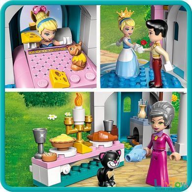 Конструктор LEGO Disney Princess Замок Золушки і Прекрасного принца 365 деталей (43206)