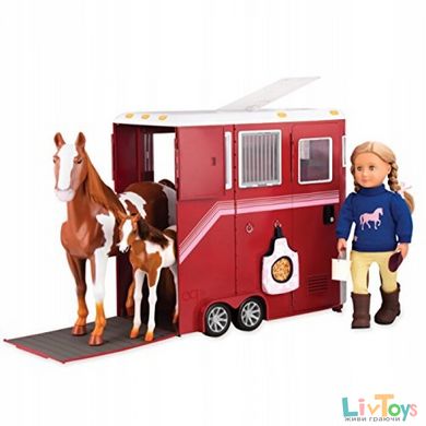 Транспорт для куклы Our Generation Трейлер для лошади BD37391Z