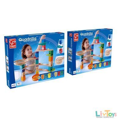 Конструктор-лабиринт Hape Quadrilla Клиффхэнгер 94 шт. (E6020)