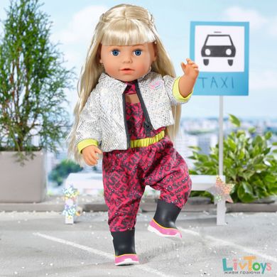 Набір одягу для ляльки BABY BORN серії "City Deluxe"- ПРОГУЛЯНКА НА СКУТЕРІ
