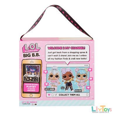 Ігровий набір з мега-лялькою L.O.L. SURPRISE! серії "Big B.B.Doll" - ДІДЖЕЙ