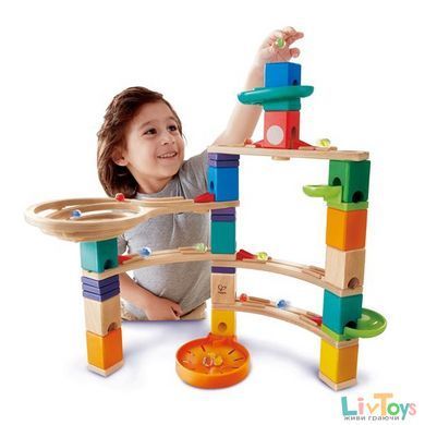 Конструктор-лабиринт Hape Quadrilla Клиффхэнгер 94 шт. (E6020)