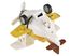 Літак металевий інерційний Same Toy Aircraft жовтий SY8016AUt-1