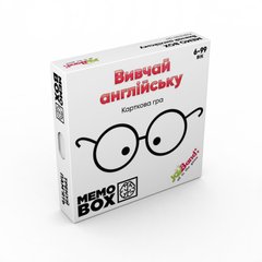 Настільна гра JoyBand MemoBox Вивчай Англійська