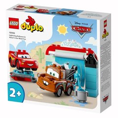 Конструктор LEGO DUPLO Disney Развлечения Молнии МакКвина и Сирника на автомойке 29 деталей (10996)