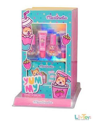 Набор детской косметики MARTINELIA YUMMY 4 позиции и кейс