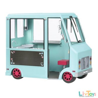 Транспорт для куклы Our Generation Фургон с мороженым и аксессуарами BD37252Z