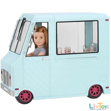 Транспорт для ляльки Our Generation Фургон з морозивом та аксесуарами BD37252Z
