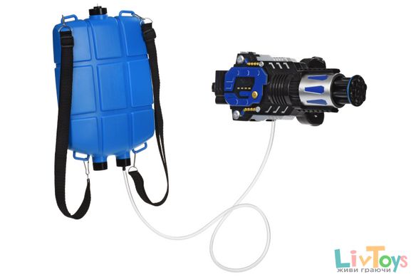 Игрушечное оружие Same Toy Водяной электрический бластер с рюкзаком (Примятая коробка) 777-C2Ut