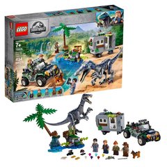 Конструктор LEGO Jurassic World Сутичка з Барионіксом: Пошук скарбів 75935