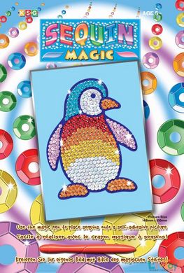 Набор для творчества Sequin Art SEQUIN MAGIC Пингвин SA0902