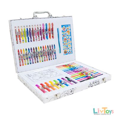 Ароматний набір для творчості - АРТКЕЙС (олівці, ручки, маркери, фломастери, наліпки)