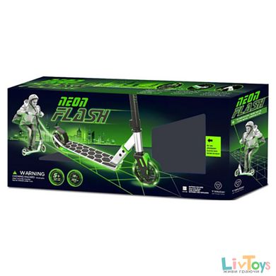 Самокат Neon Flash Зеленый N100798