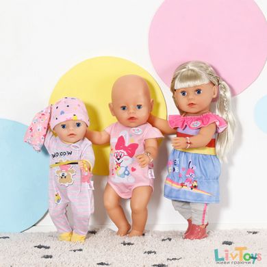 Лялька BABY BORN серії "Ніжні обійми" - МОДНА СЕСТРИЧКА (43 cm, з аксесуарами)