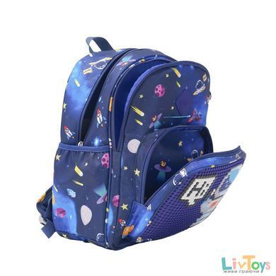 РЮКЗАК UPIXEL FUTURISTIC KIDS SCHOOL BAG ТЕМНО-СИНИЙ (U21-001-G)
