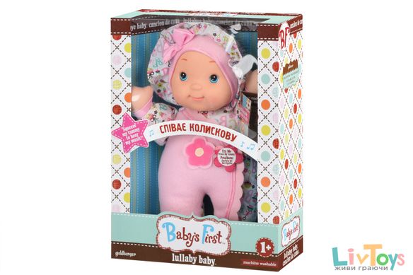 Кукла Baby's First Lullaby Baby Колыбельная (розовый)