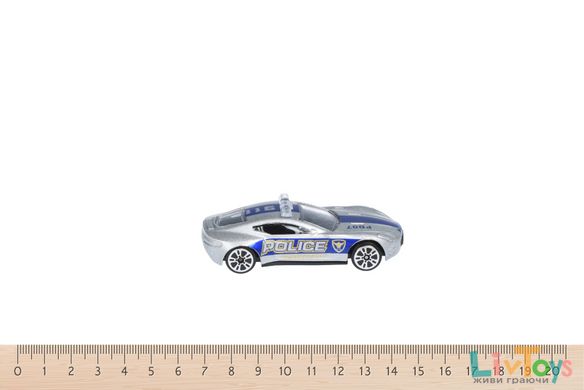 Машинка Same Toy Model Car поліція сіра SQ80992-But-6