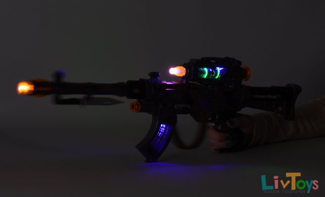Іграшкова зброя Same Toy Сyber Mission Кулемет сірий DF-11218BUt