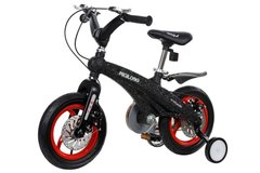 Дитячий велосипед Miqilong GN Чорний 12` MQL-GN12-Black