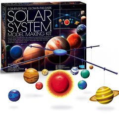 Подвесная 3D-модель Солнечной системы своими руками 4M (00-05520)