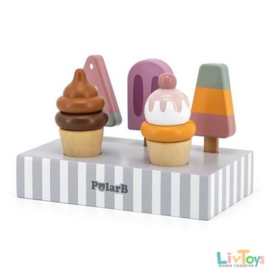 Деревянный игровой набор Viga Toys PolarB Мороженое (44057)