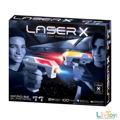 Игровой набор для лазерных боев - LASER X MICRO ДЛЯ ДВУХ ИГРОКОВ