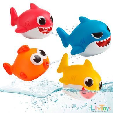 Іграшка-бризкунчик BABY SHARK - ТАТО АКУЛЕНЯТКИ