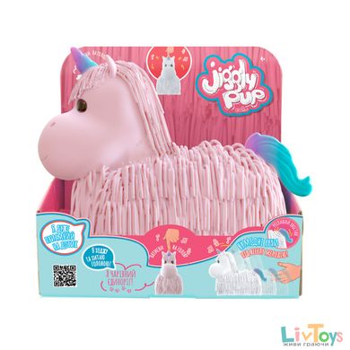 Интерактивная игрушка JIGGLY PUP - ВОЛШЕБНЫЙ ЕДИНОРОГ (розовый)