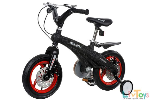 Детский велосипед Miqilong GN Черный 12` MQL-GN12-Black