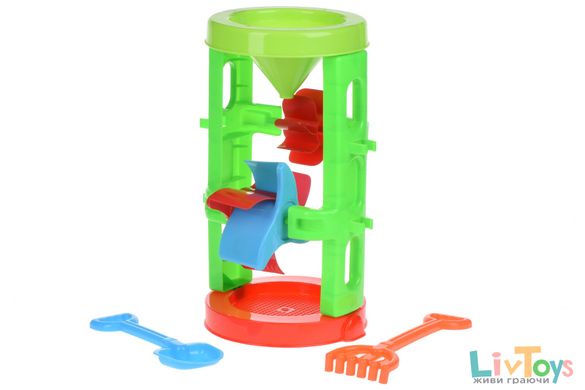 Іграшка для пісочниці Same Toy Млин червоно-блакитний B023Ut-2