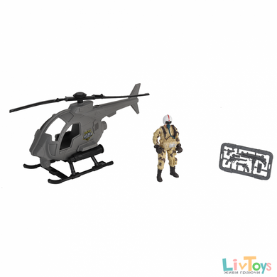 Ігровий набір солдати patrol helicopter chap mei (545006)