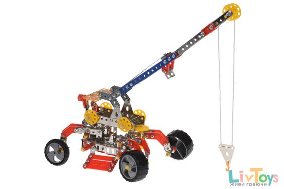 Конструктор металлический Same Toy Inteligent DIY Model Подъемный кран 413 эл. WC58AUt