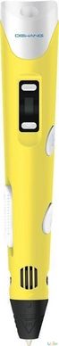 Ручка 3D Dewang D_V2_ yellow, желтая, высокотемпературная