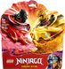 Конструктор LEGO NINJAGO Боевой набор дракона Спин-джитсу 186 деталей (71826)