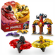Конструктор LEGO NINJAGO Боевой набор дракона Спин-джитсу 186 деталей (71826)