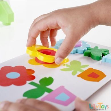 Тематичний набір магнітів Guidecraft Manipulatives Квіти (G5090)