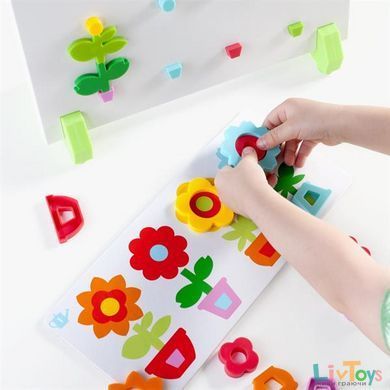 Тематичний набір магнітів Guidecraft Manipulatives Квіти (G5090)