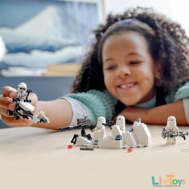 Конструктор LEGO Star Wars Бойовий набір снігових піхотинців 105 деталей (75320)