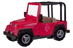 Транспорт для кукол Our Generation Розовый джип с черной рамкой BD37277Z