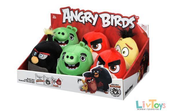 М'яка іграшка Jazwares Angry Birds ANB Little Plush Леонард