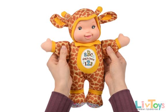 Лялька Baby's First Sing and Learn Співай та Навчайся (жовта Жирафа)