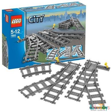 Конструктор LEGO City стрелочный перевод 60238